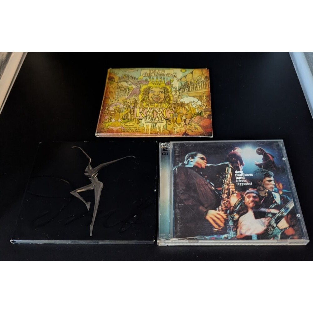 Dave Matthews Band 4 CD Lot Stand Up Big Whiskey GrooGrux Listener Supported